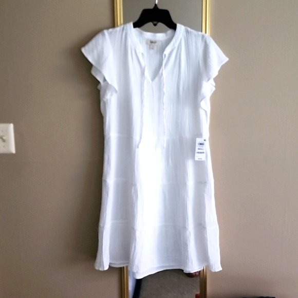 Style & Co. Women's Tie-Neck Tiered Dress Created for Macy' - Picture 1 of 4